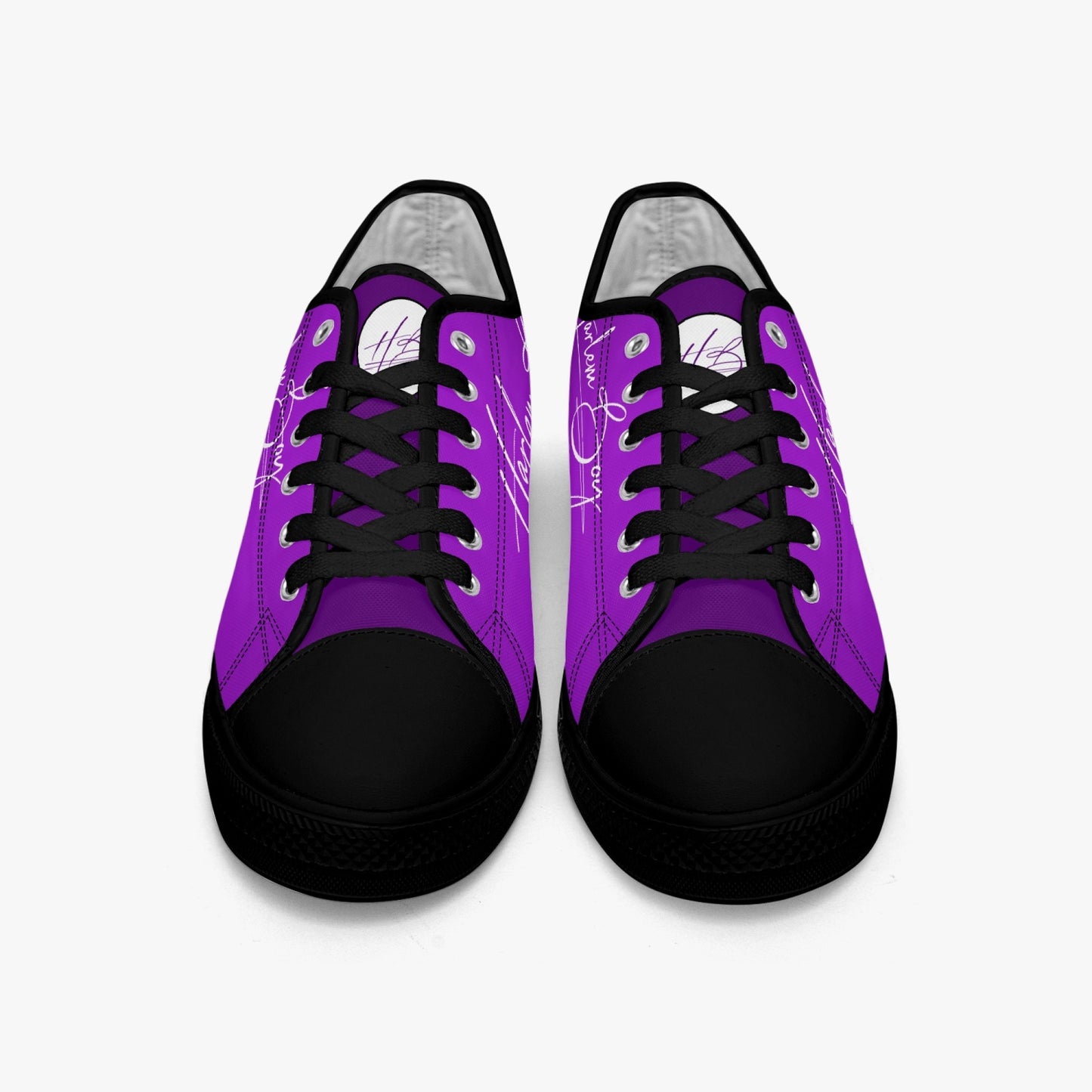 HB Harlem Boy "Lenox Ave" Classic Low Tops - Amethyst - Men (Black or White Sole)