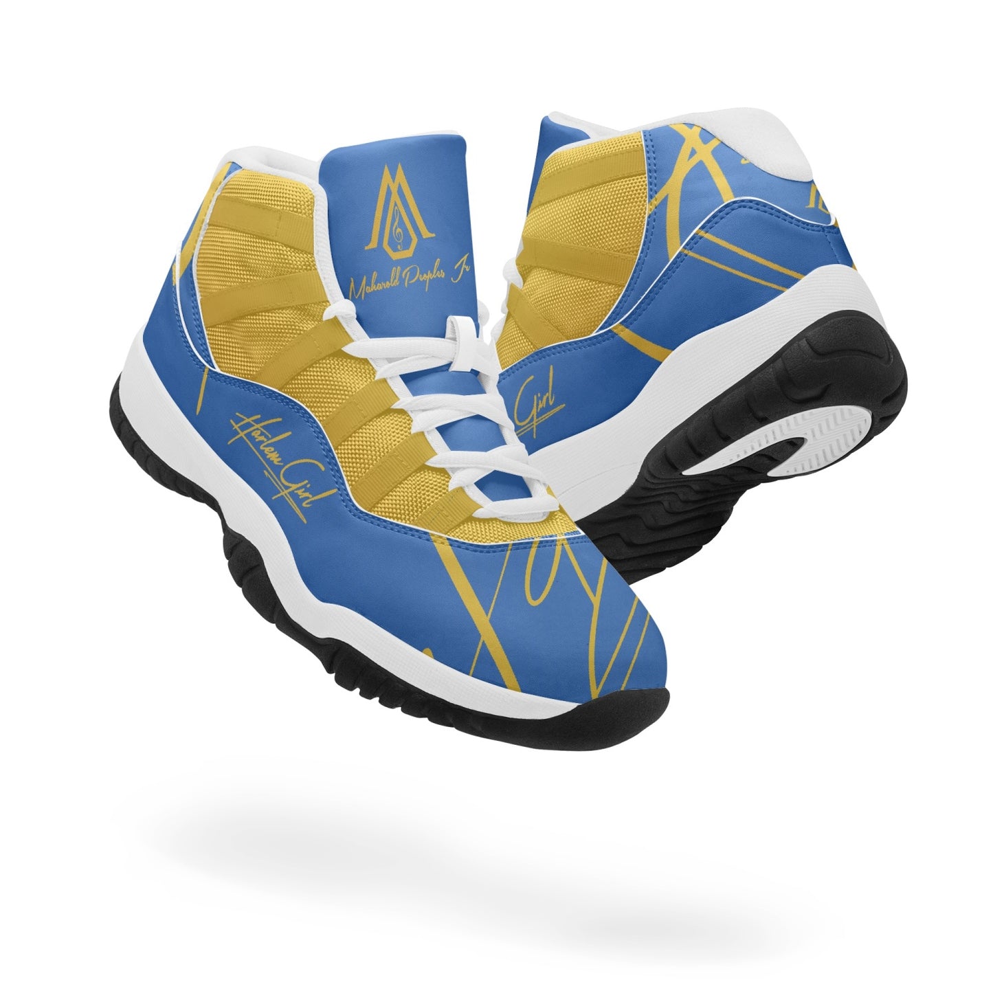 Harlem Girl "Tribe" Basketball MP2 Edition - Blue w/Black or White Trim (Women's) *
