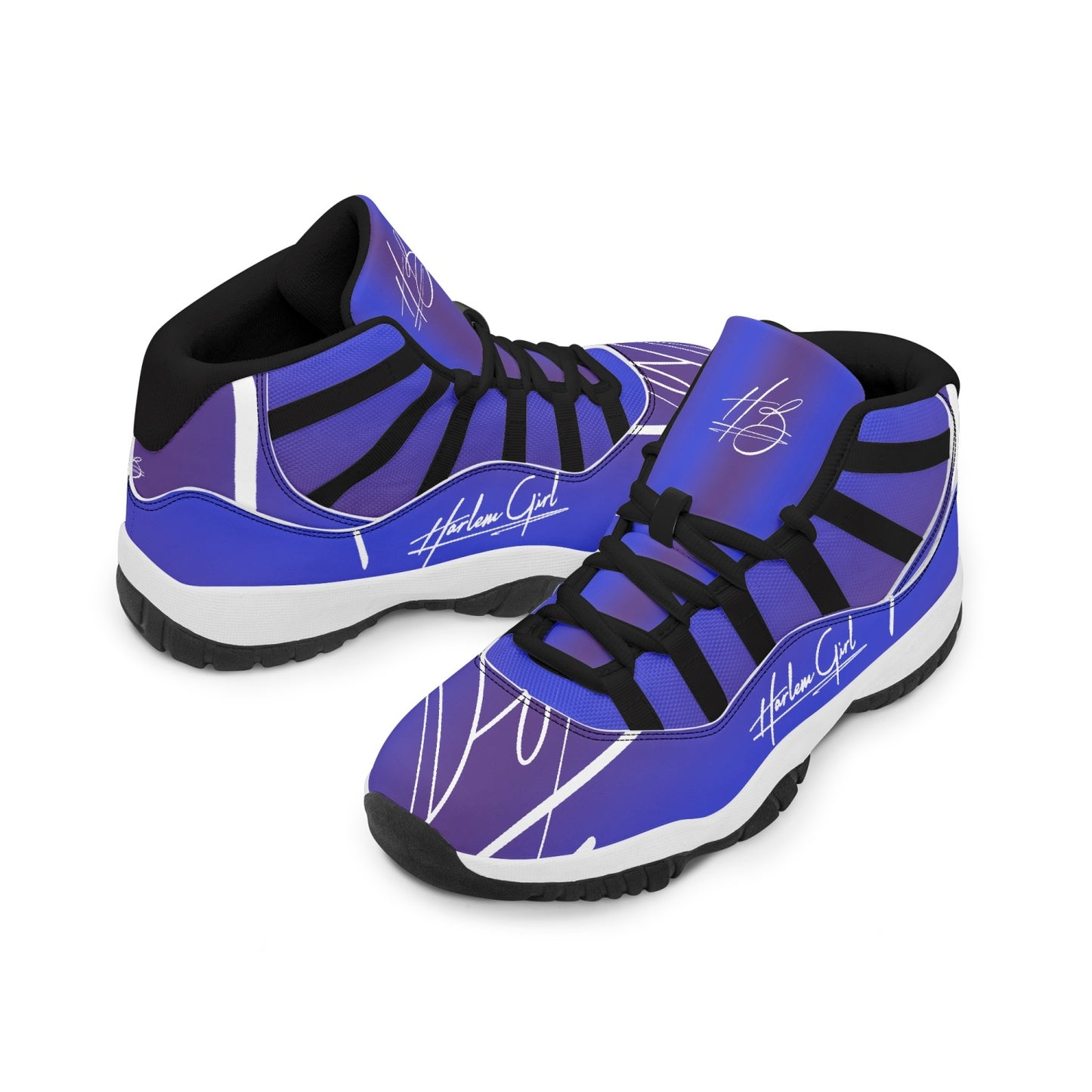 Harlem Girl "Tribe" Basketball - Sapphire w/Black or White Trim (Women's)