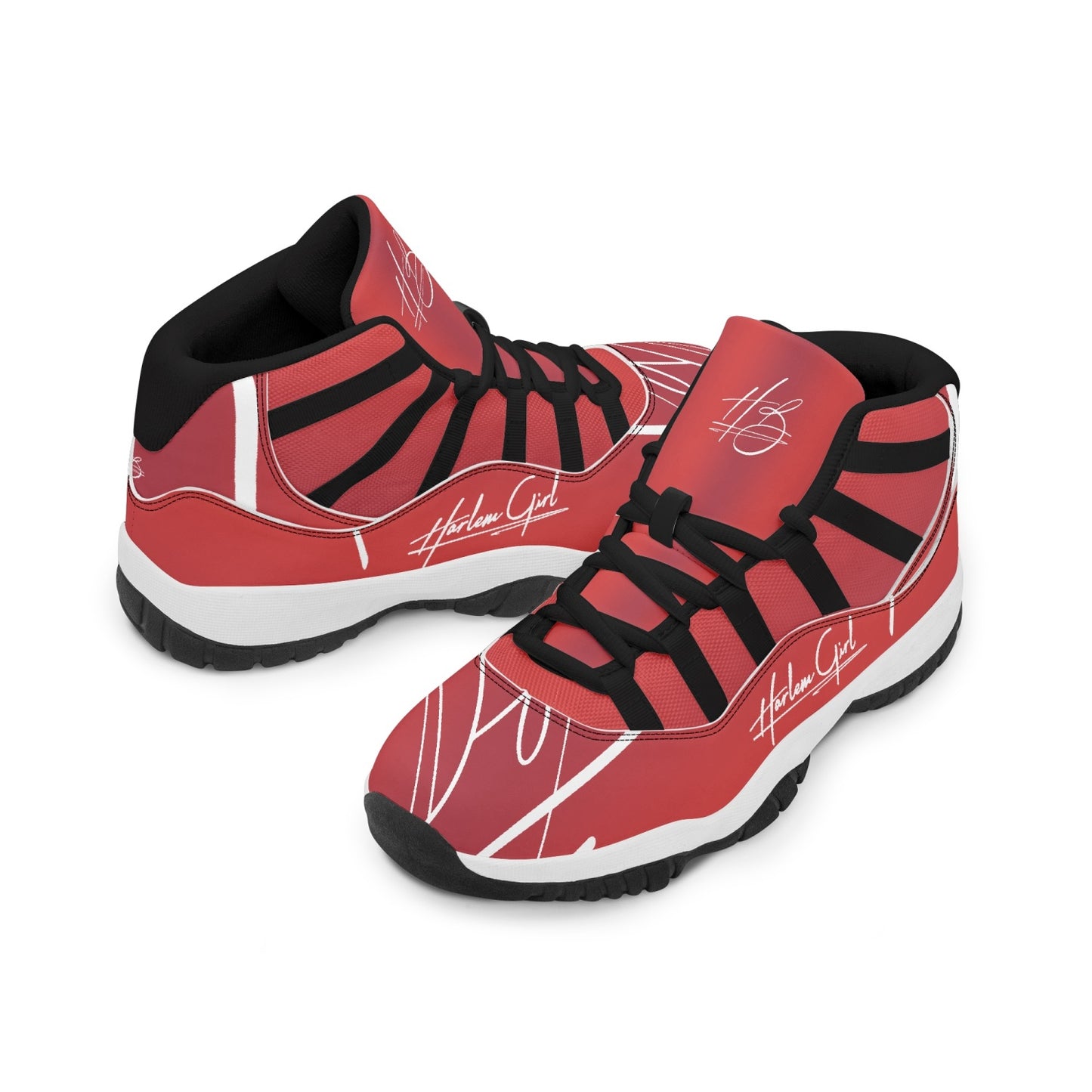 Harlem Girl "Tribe" Basketball - Ruby w/Black or White Trim (Women's)
