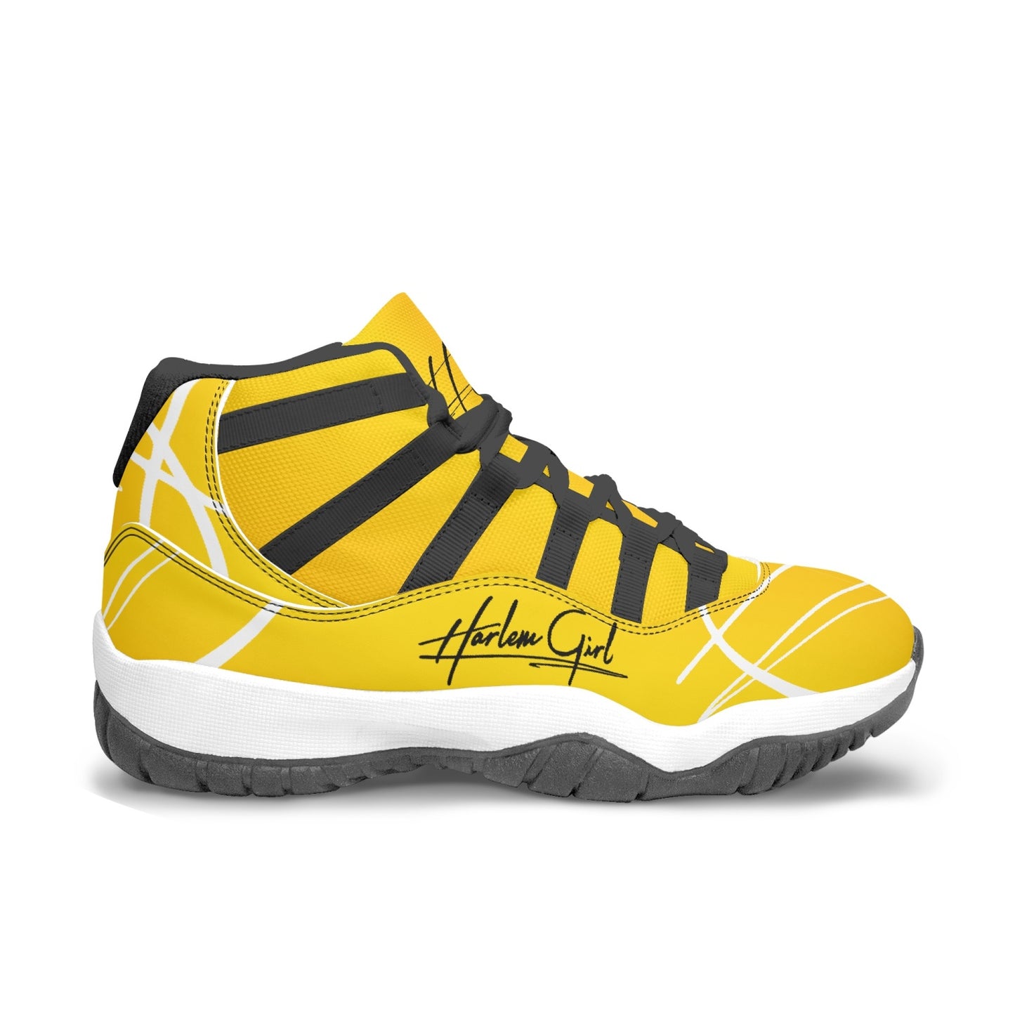 Harlem Girl "Tribe" Basketball - Gold w/Black or White Trim (Women's)