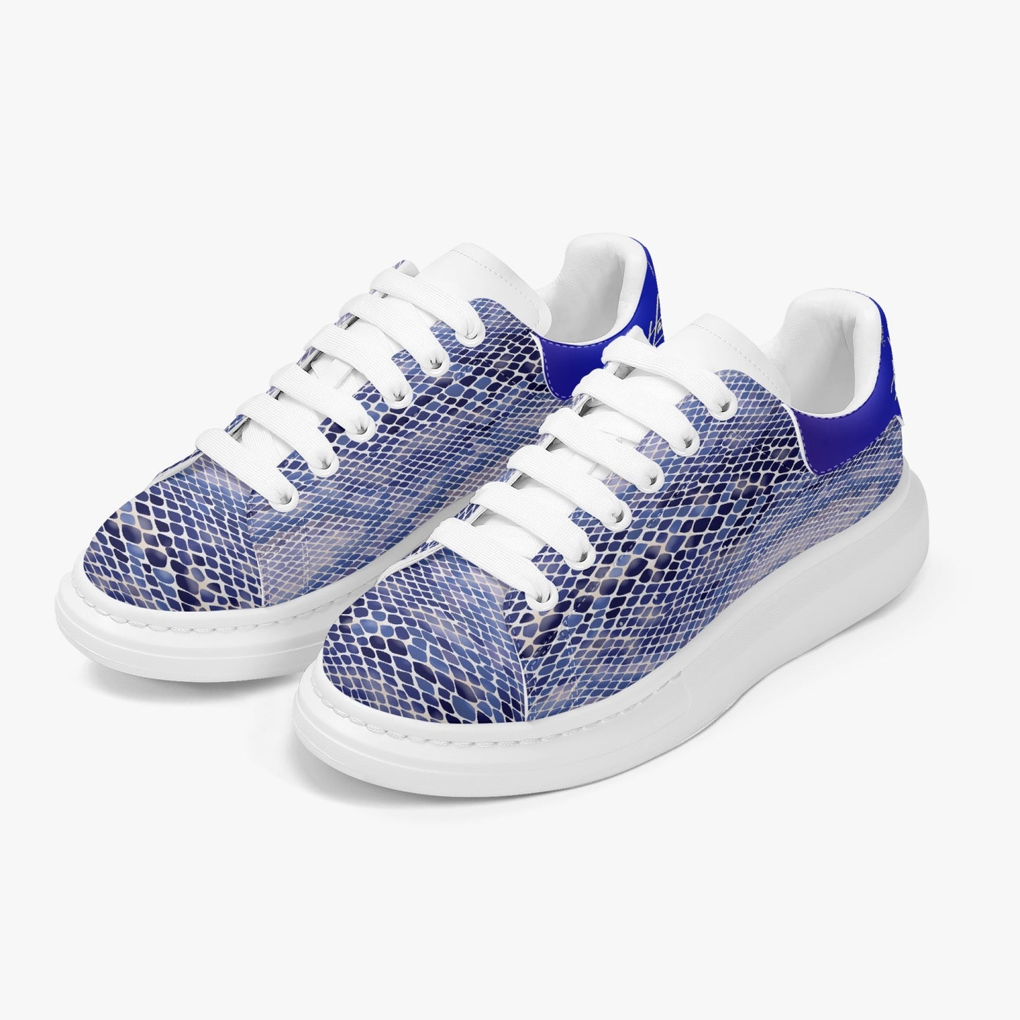 HBC - Harlem Girl Sankofa - Snakeskin Print - Saphire - Womens