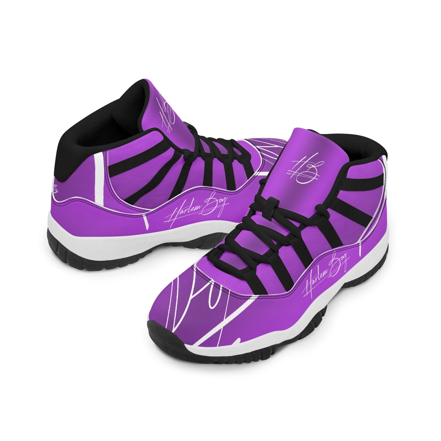 Harlem Boy "Tribe" Basketball - Amethyst w/Black or White Trim (Men's)