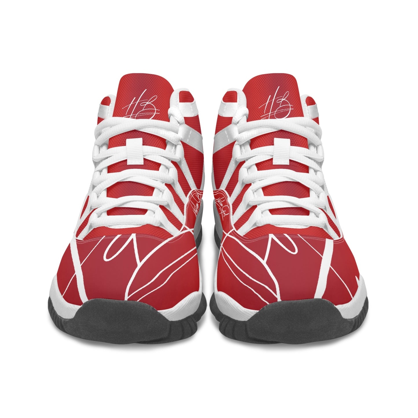 Harlem Girl "Tribe" Basketball - Ruby w/Black or White Trim (Women's)