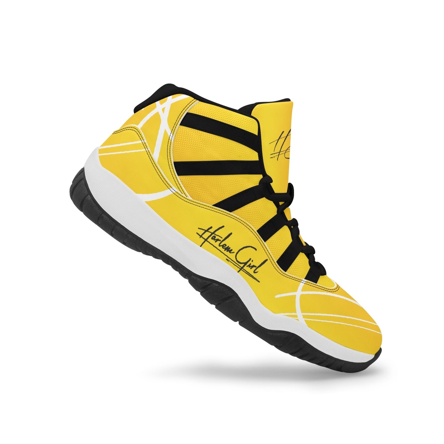 Harlem Girl "Tribe" Basketball - Gold w/Black or White Trim (Women's)