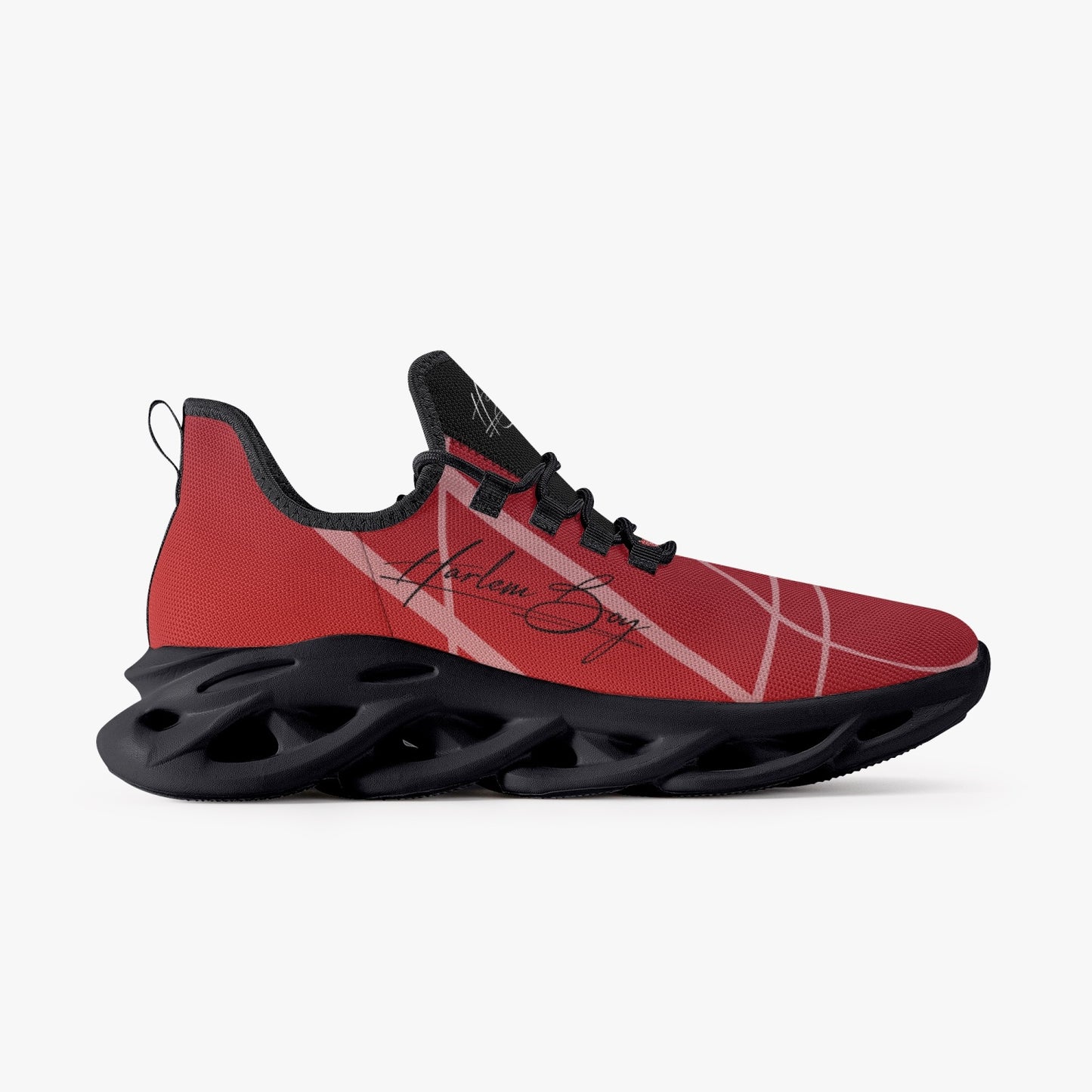 Harlem Boy "Bounce" Runner - Unisex - Ruby - Black Sole