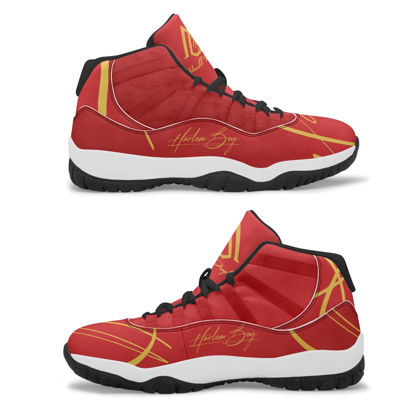 Harlem Boy "Tribe" Basketball MP2 Edition - Red w/Black or White Trim (Men's) *