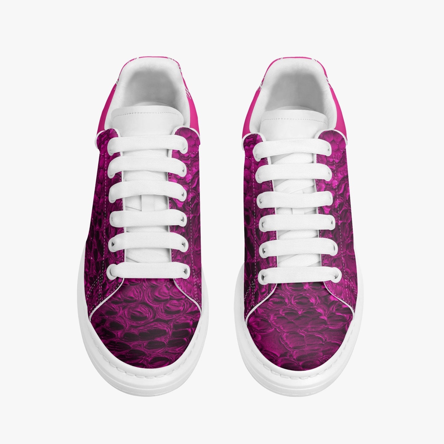 Harlem Boy Sankofa - Crocodile Print - Fuchsia - Mens