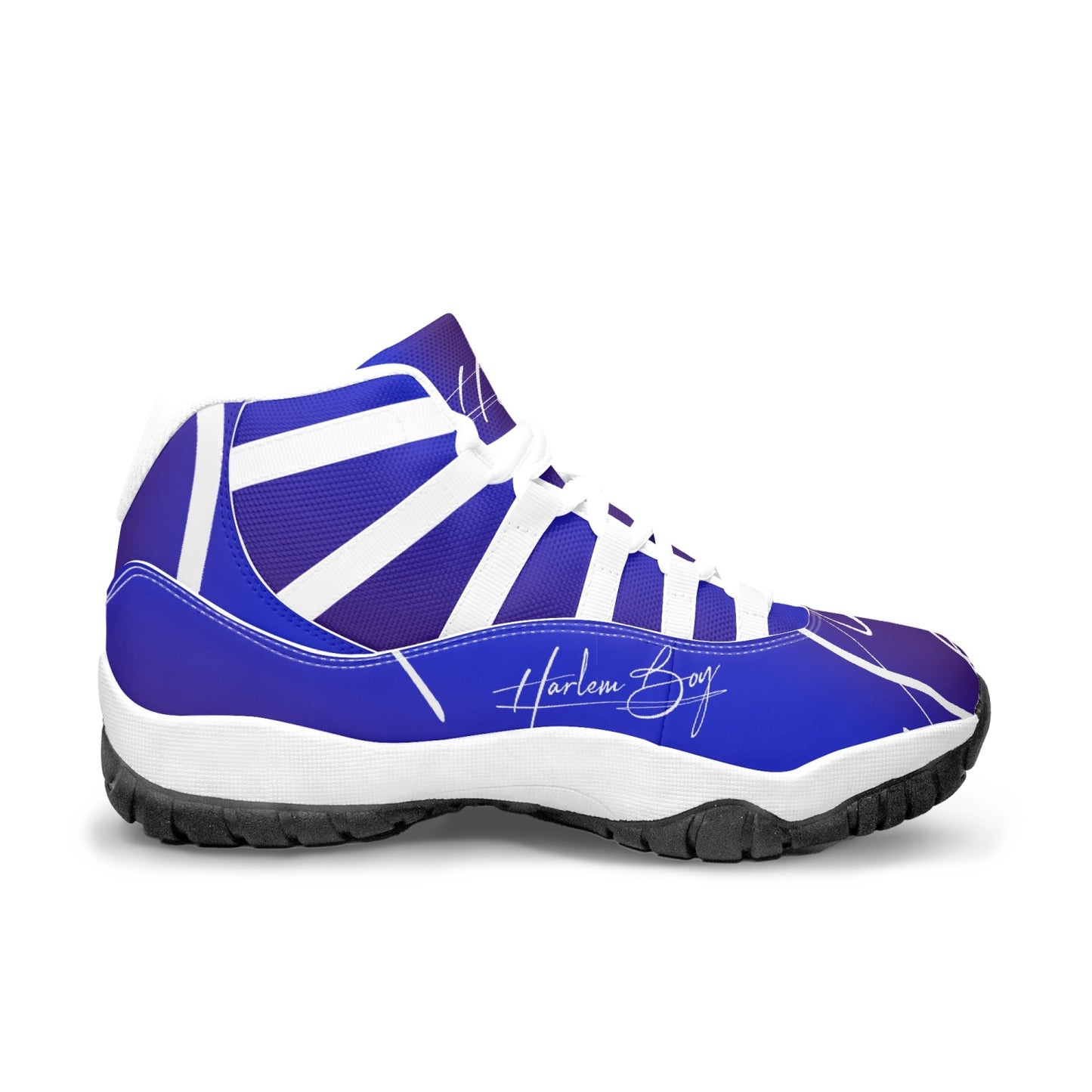 Harlem Boy "Tribe" Basketball - Sapphire w/Black or White Trim (Men's)