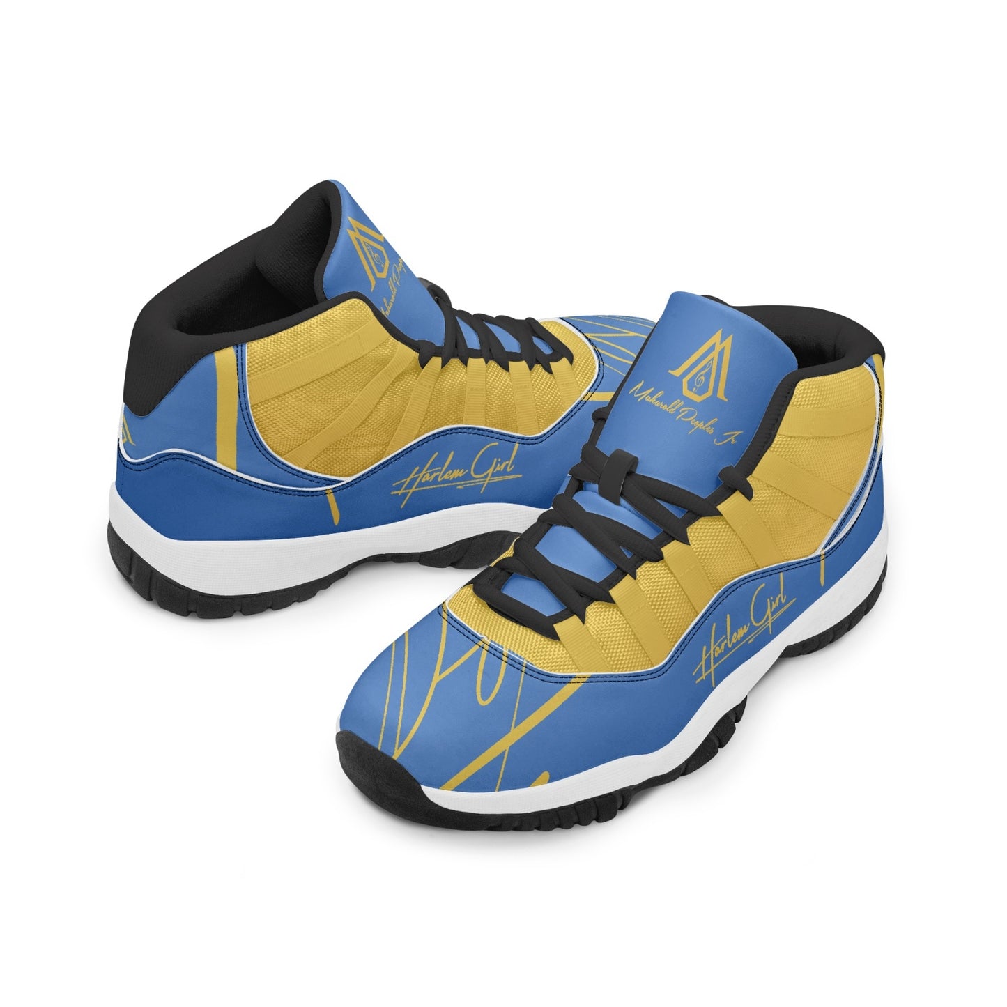Harlem Girl "Tribe" Basketball MP2 Edition - Blue w/Black or White Trim (Women's) *