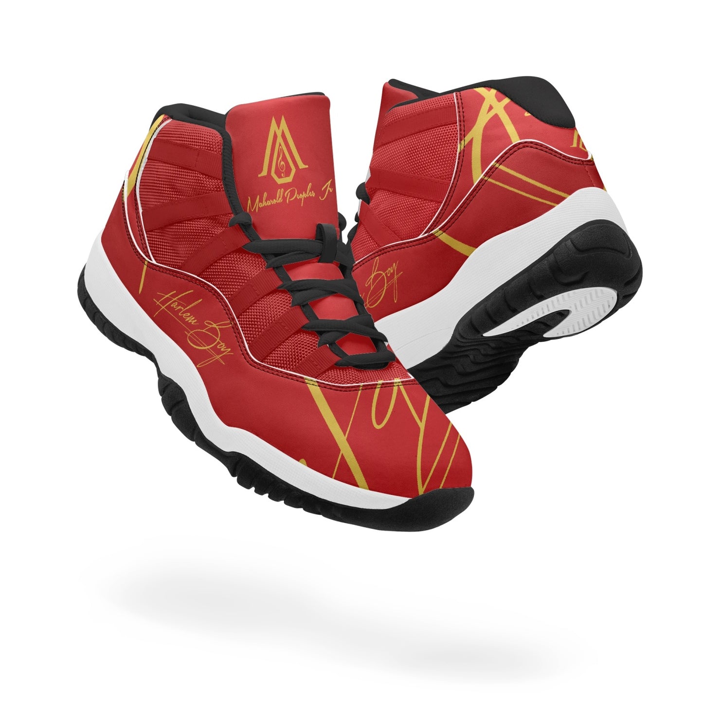 Harlem Boy "Tribe" Basketball MP2 Edition - Red w/Black or White Trim (Men's) *