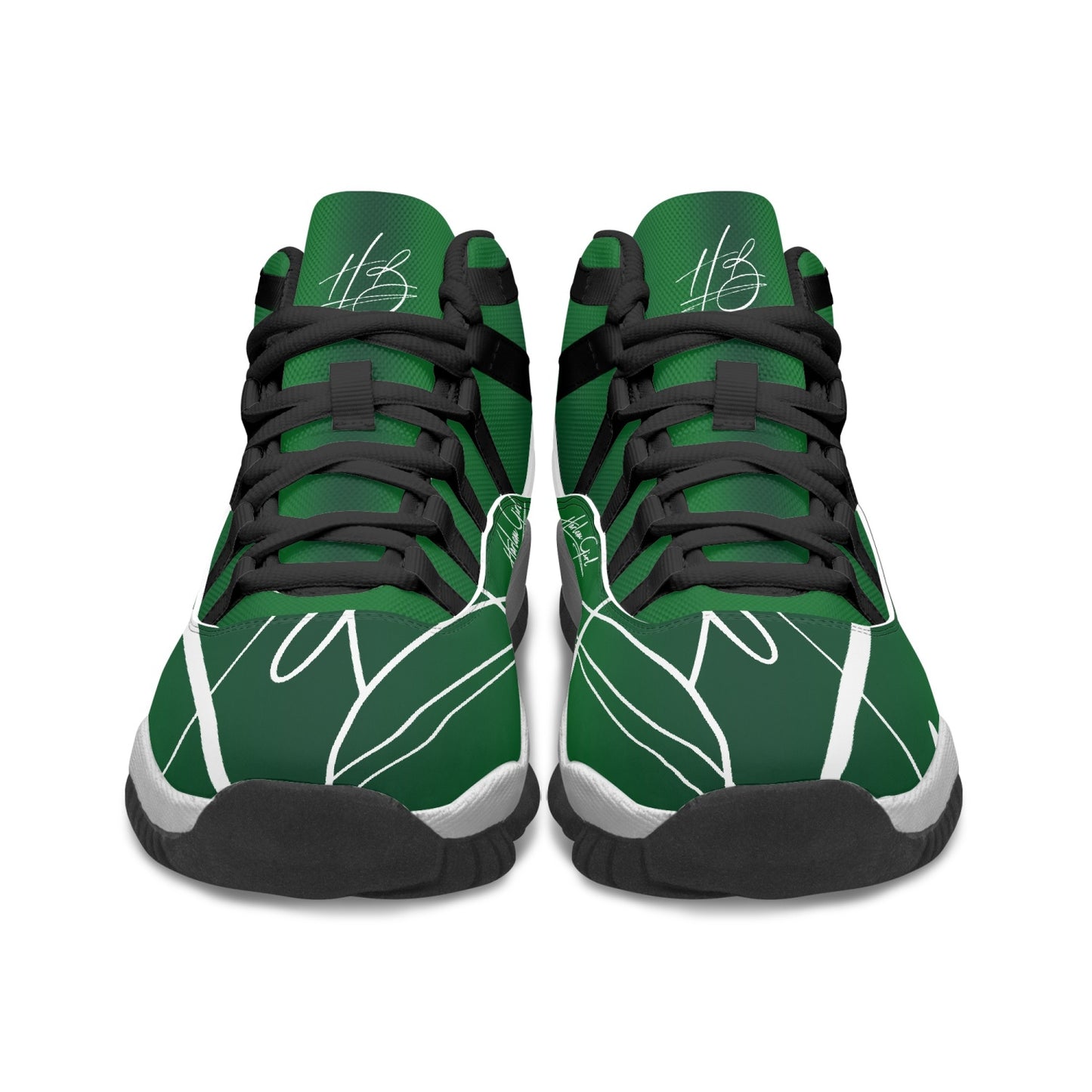Harlem Girl "Tribe" Basketball - Emerald w/Black or White Trim (Women's)