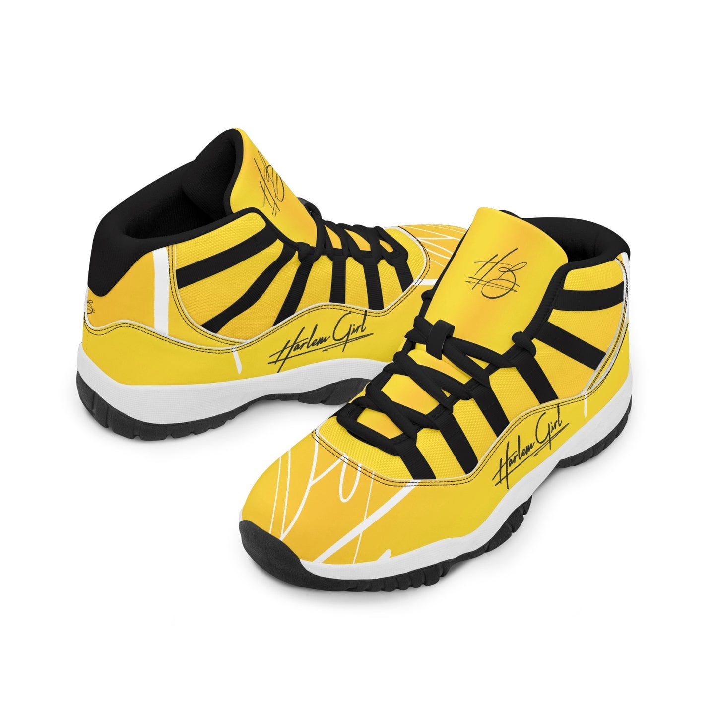 Harlem Girl "Tribe" Basketball - Gold w/Black or White Trim (Women's)