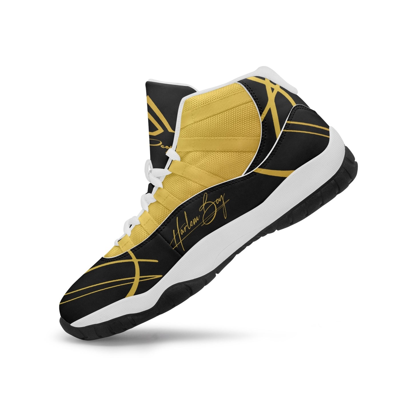 Harlem Boy "Tribe" Basketball MP2 Edition - Black w/Black or White Trim (Men's) *