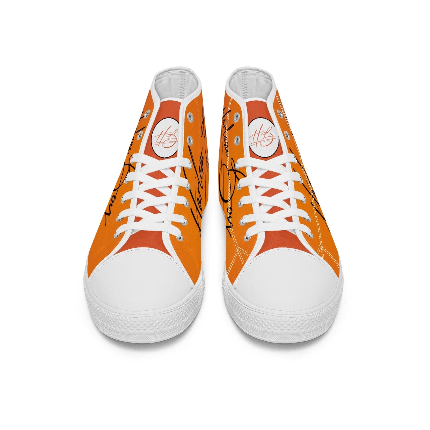 Harlem Boy "Lenox Ave" Unisex Classic High Tops - Amethyst (Black or White Sole)