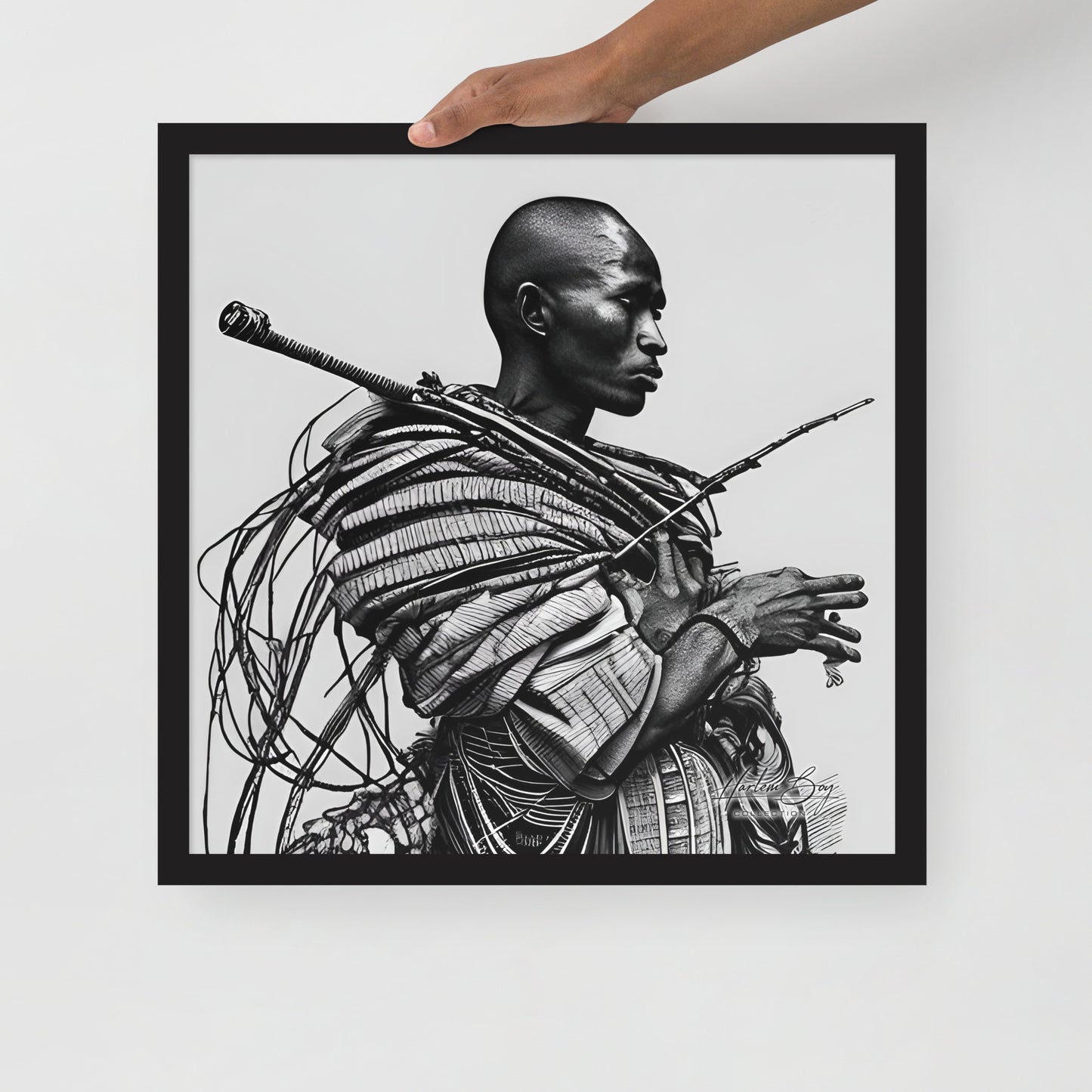 Culture Contemplation - Framed Poster