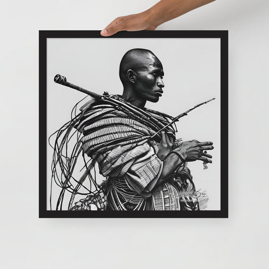 Culture Contemplation - Framed Poster