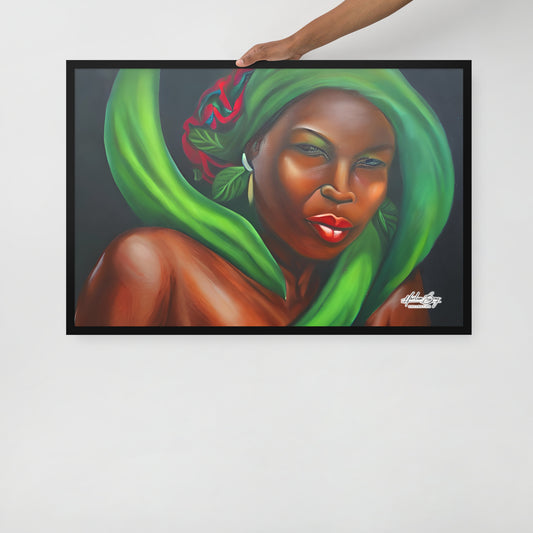 HBC - Queen Mother - Framed Poster 24 x 36