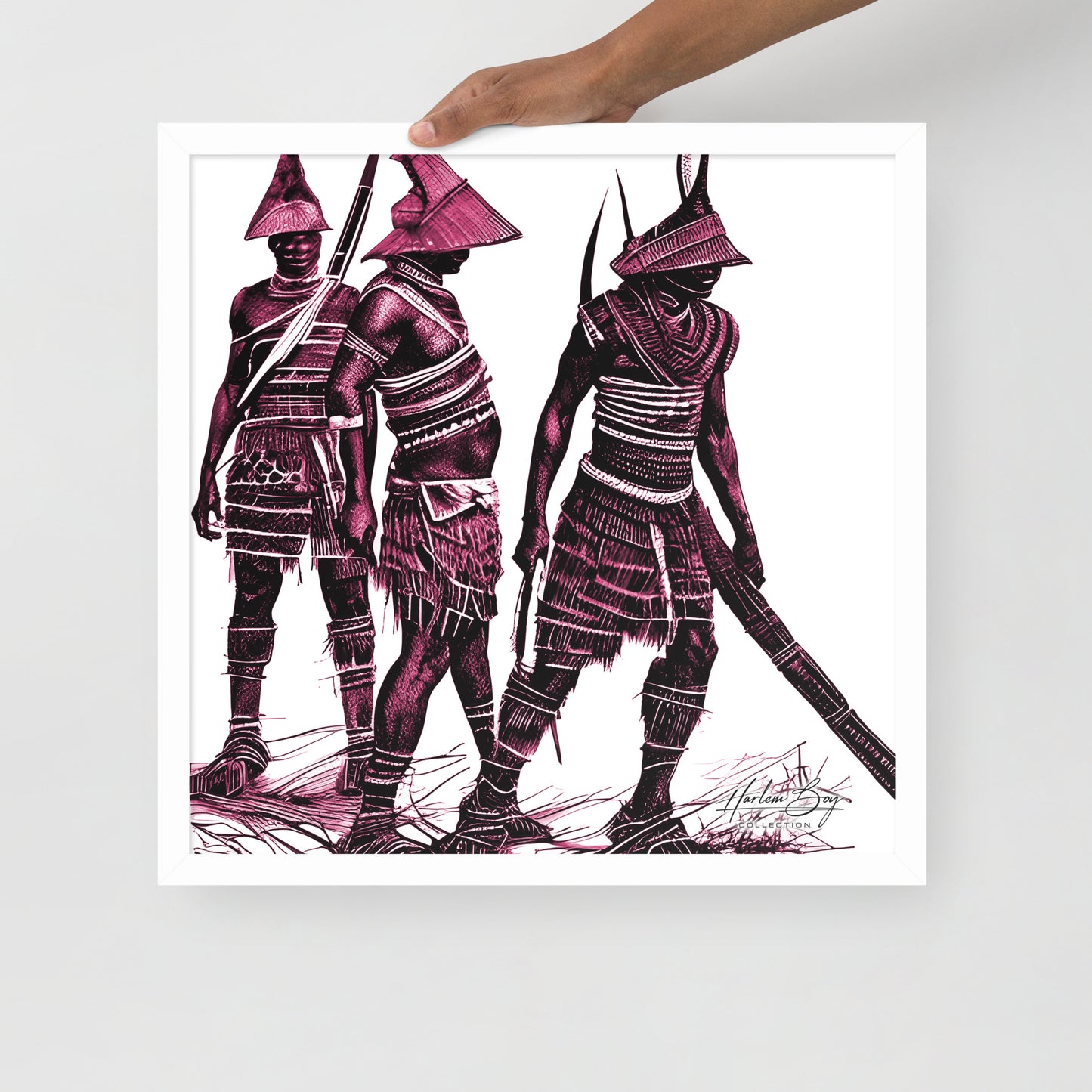 HBC - The Bowmen - Framed Poster 18 x 18