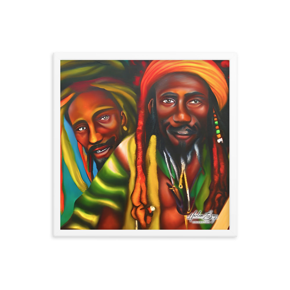 HBC - Roots and Culcha - Framed poster 18 x 18