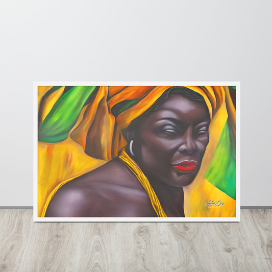 HBC - Queen Mother 1 - Framed Poster 24 x 36