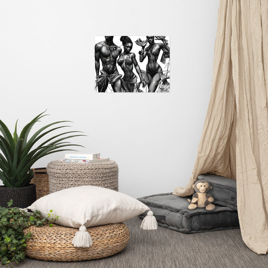 HBC - Nubia -  Poster 18 x24 or 24 x 36