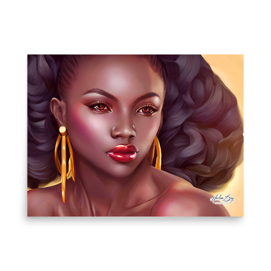 HBC - Regal Gaze - Poster  18 x 24 or 24 x 36