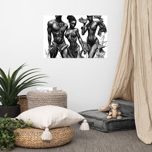 HBC - Nubia -  Poster 18 x24 or 24 x 36