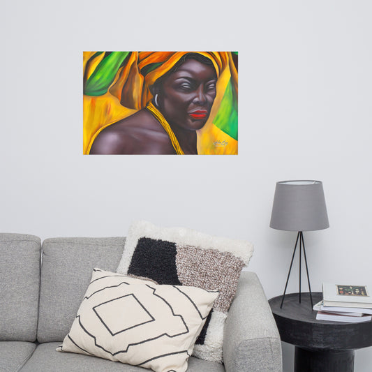 HBC - Queen Mother - Poster  18 x 24 or 24 x 36