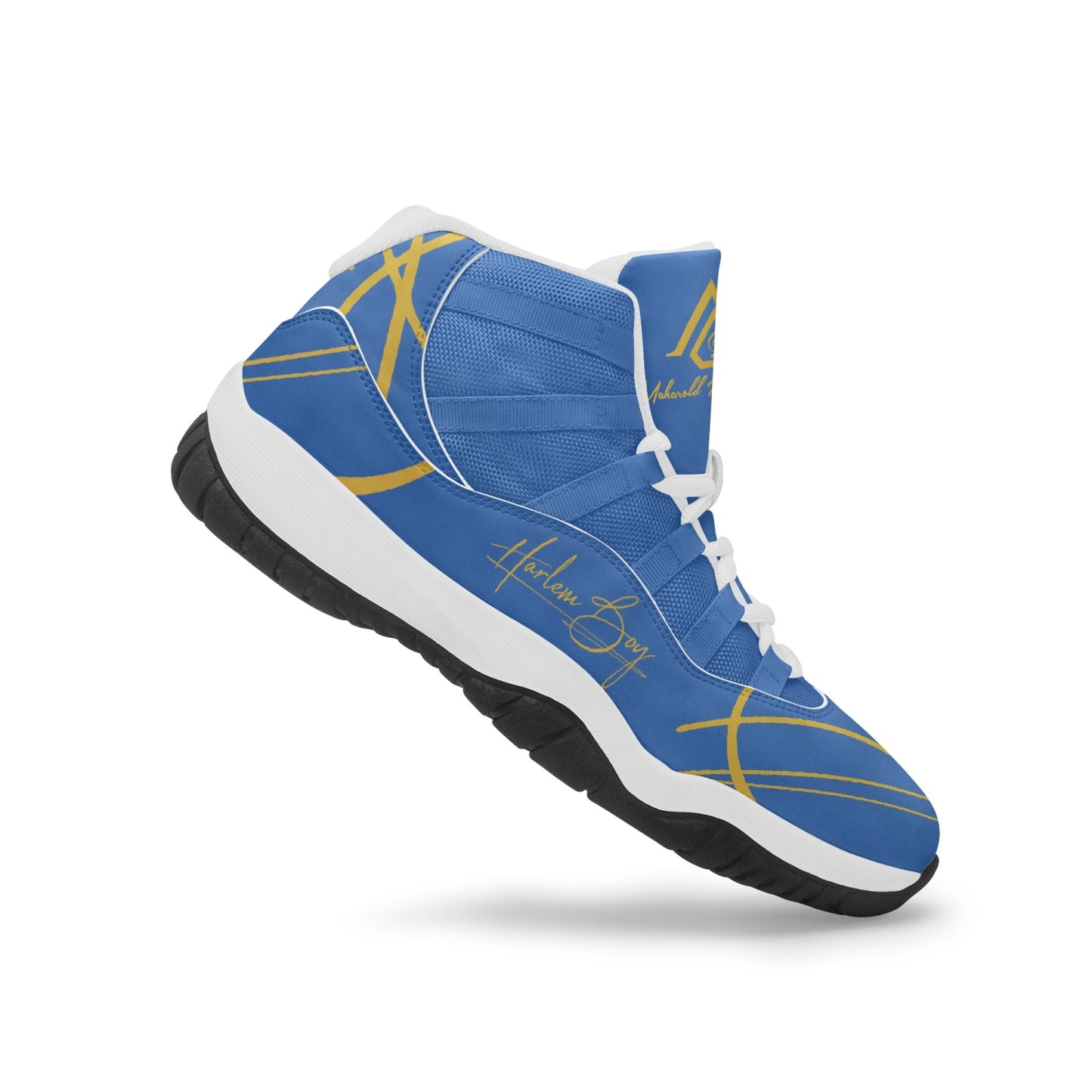 Harlem Boy "Tribe" Basketball MP2 Edition - Blue w/Black or White Trim (Men's) *
