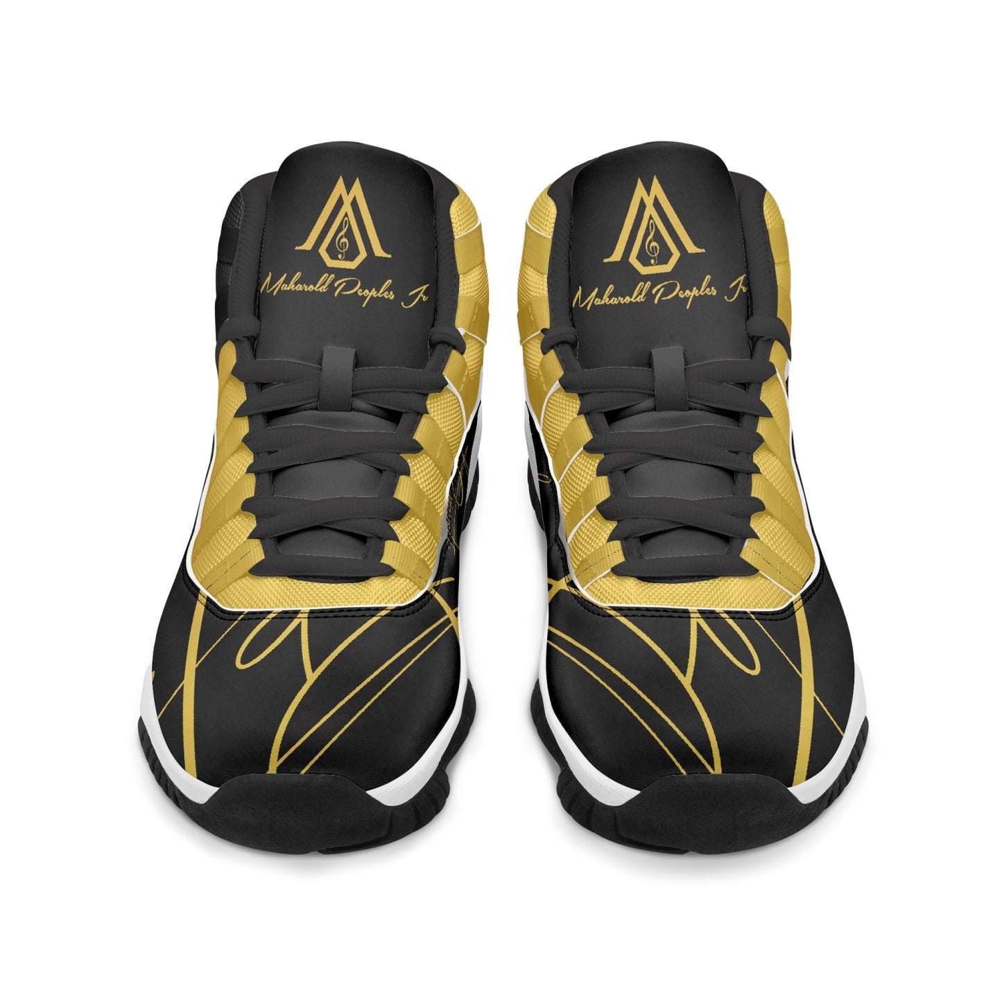 Harlem Boy "Tribe" Basketball MP2 Edition - Black w/Black or White Trim (Men's) *