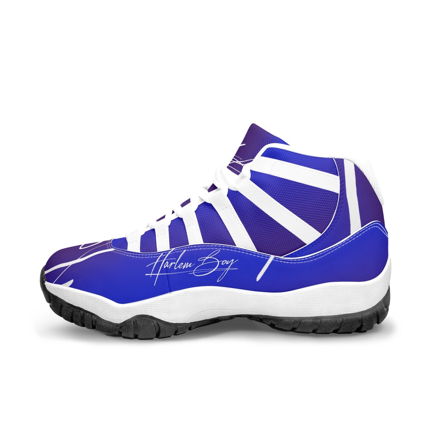 Harlem Boy "Tribe" Basketball - Sapphire w/Black or White Trim (Men's)