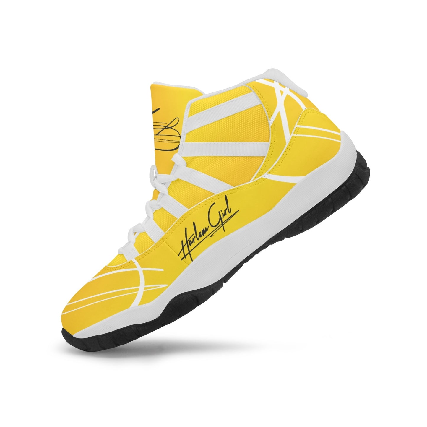 Harlem Girl "Tribe" Basketball - Gold w/Black or White Trim (Women's)