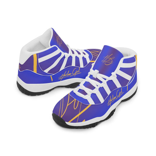 Harlem Girl "Tribe" Basketball - Blue & Gold w/White Trim (Women's)