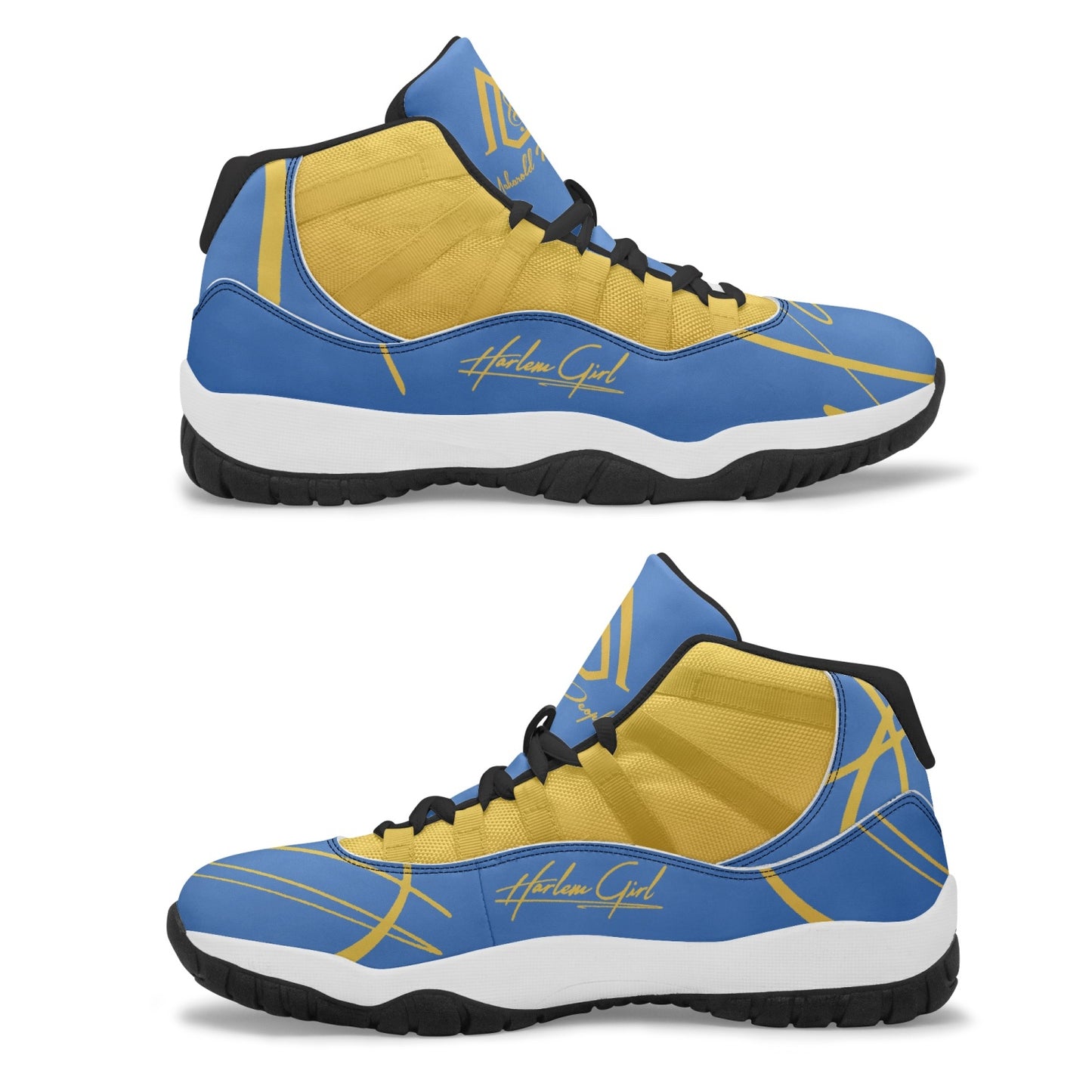 Harlem Girl "Tribe" Basketball MP2 Edition - Blue w/Black or White Trim (Women's) *