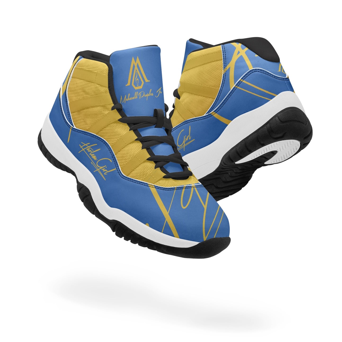 Harlem Girl "Tribe" Basketball MP2 Edition - Blue w/Black or White Trim (Women's) *