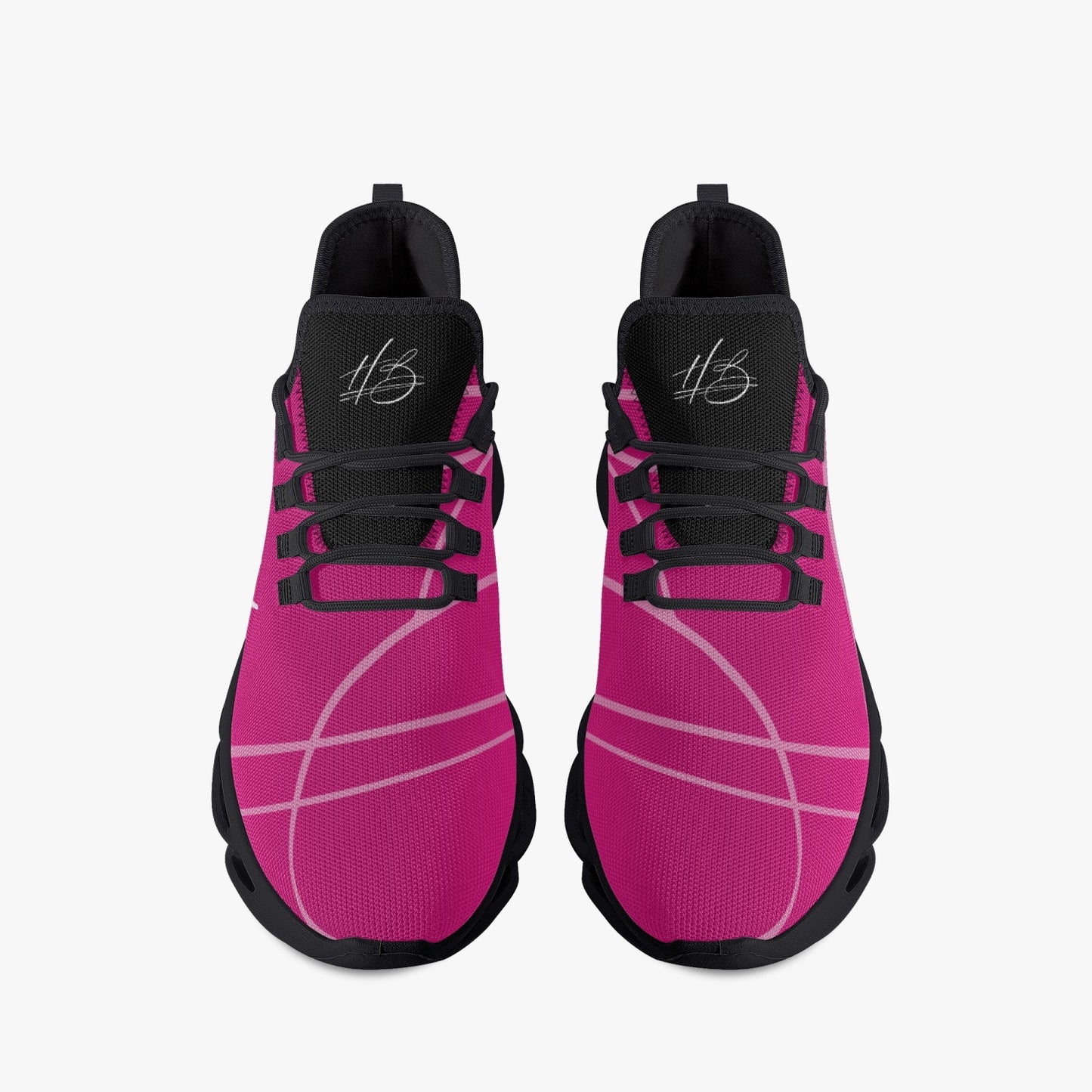 HB Harlem Girl "Bounce" Runner - Women - Fuchsia - Black Sole