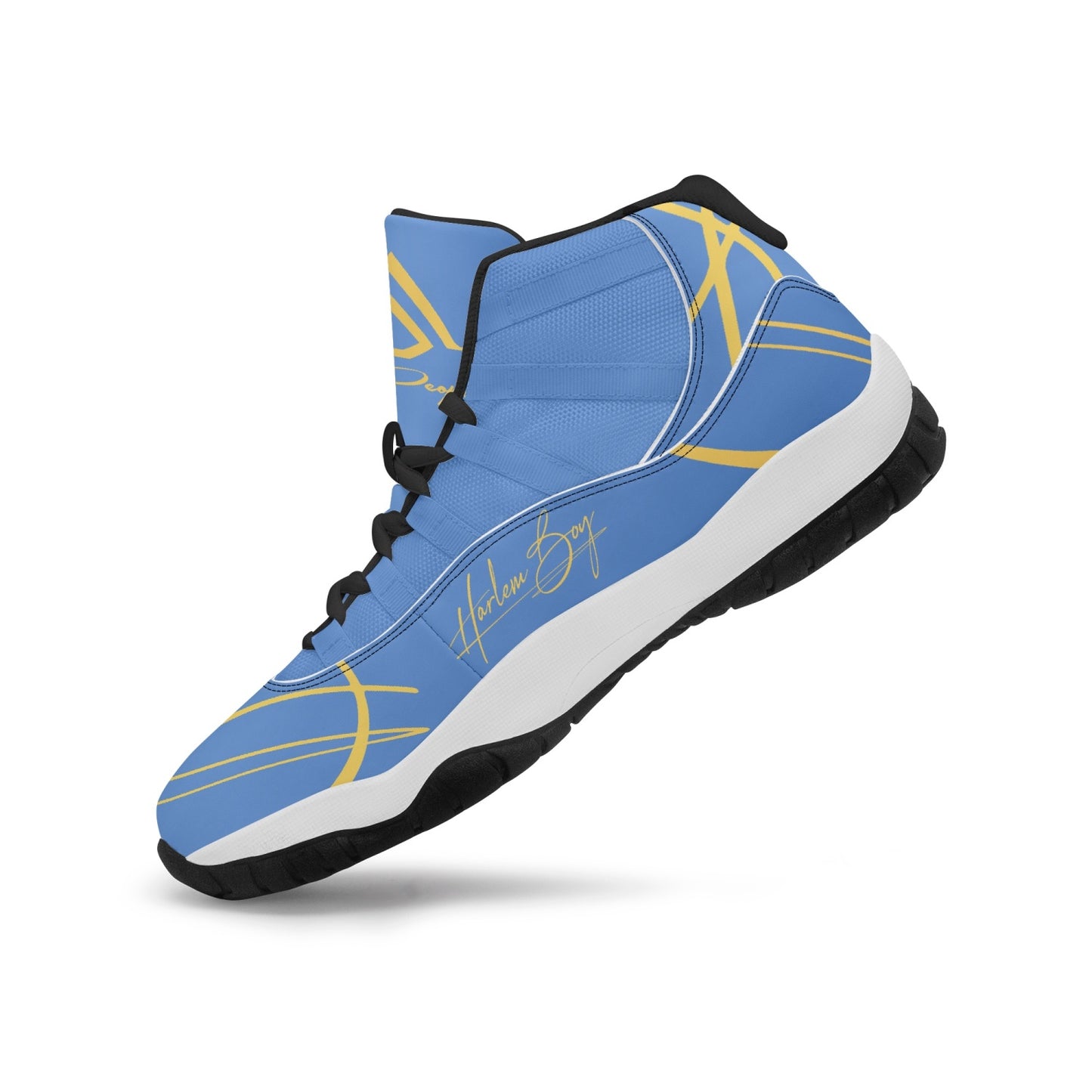Harlem Boy "Tribe" Basketball MP2 Edition - Blue w/Black or White Trim (Men's) *