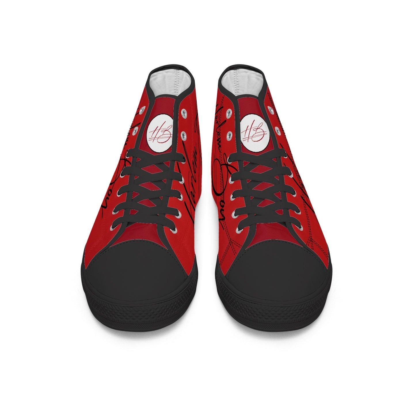 Harlem Boy "Lenox Ave" Unisex Classic High Tops - Amethyst (Black or White Sole)