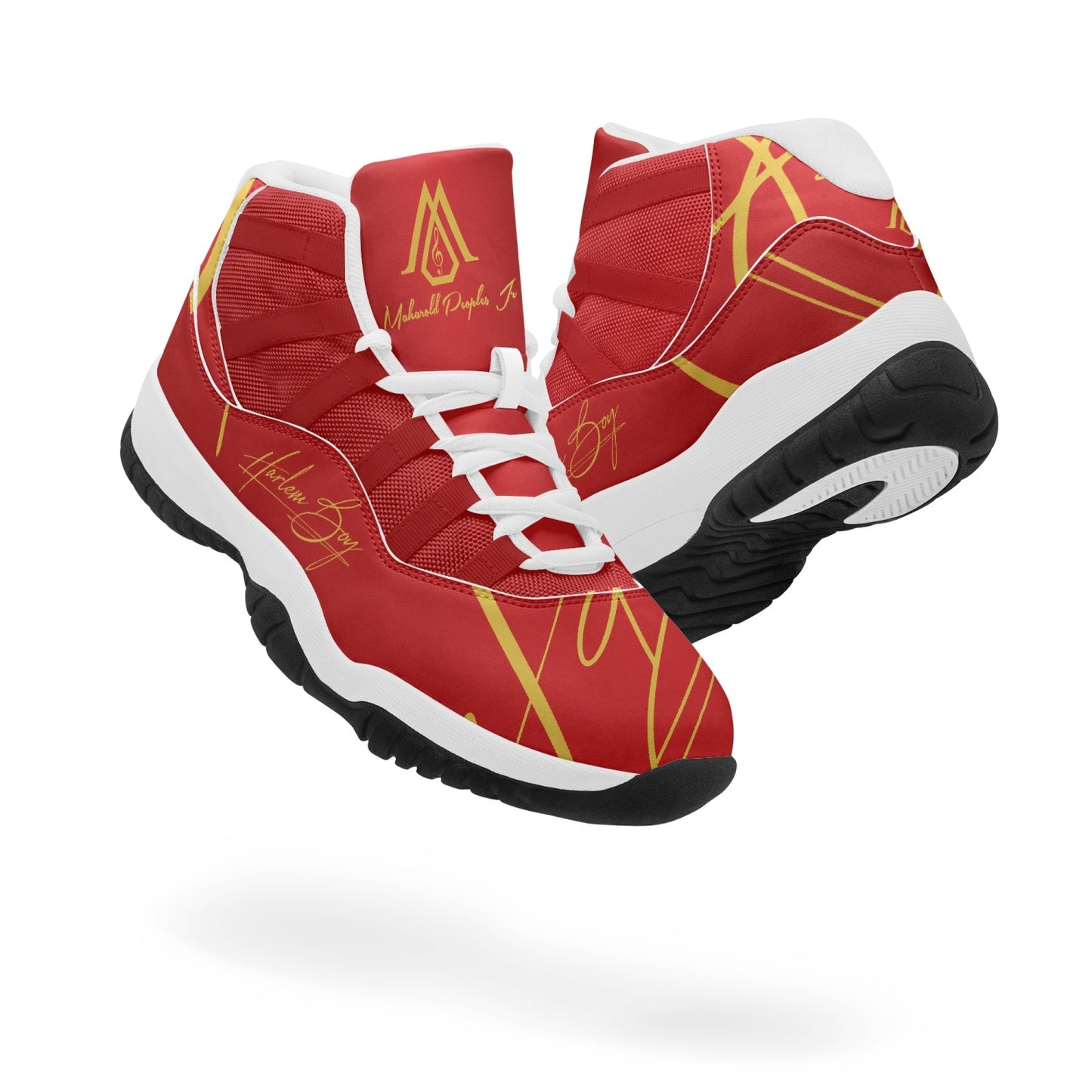 Harlem Boy "Tribe" Basketball MP2 Edition - Red w/Black or White Trim (Men's) *