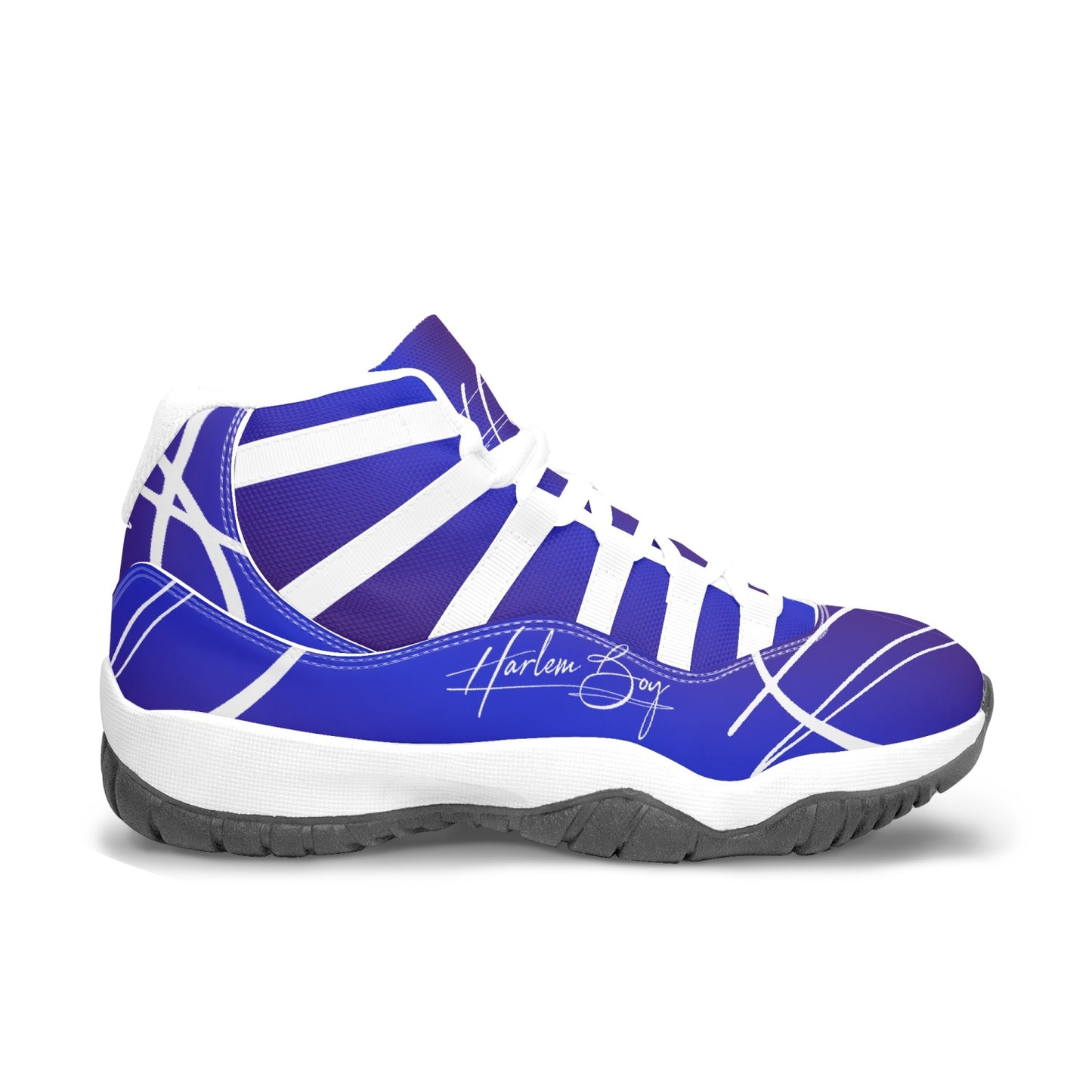 Harlem Boy "Tribe" Basketball - Sapphire w/Black or White Trim (Women's)