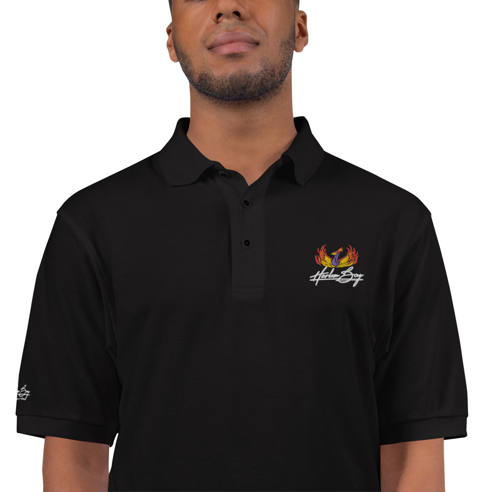 Harlem Boy Collection - Phoenix Logo Men's Premium Polo