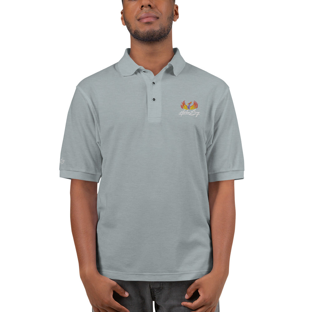 Harlem Boy Collection - Phoenix Logo Men's Premium Polo