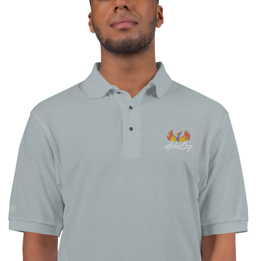 Harlem Boy Collection - Phoenix Logo Men's Premium Polo