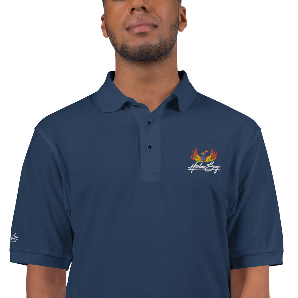 Harlem Boy Collection - Phoenix Logo Men's Premium Polo