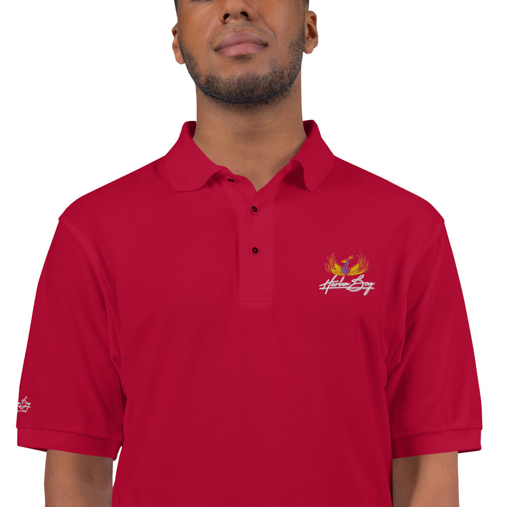 Harlem Boy Collection - Phoenix Logo Men's Premium Polo