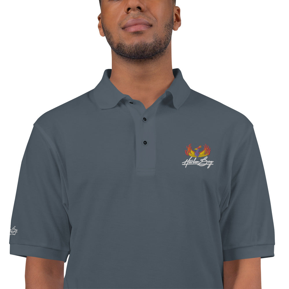 Harlem Boy Collection - Phoenix Logo Men's Premium Polo