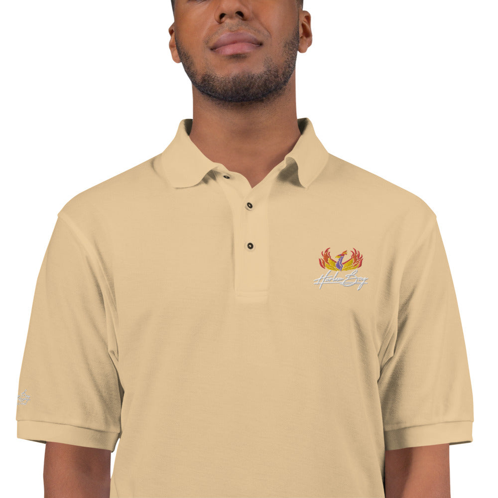 Harlem Boy Collection - Phoenix Logo Men's Premium Polo