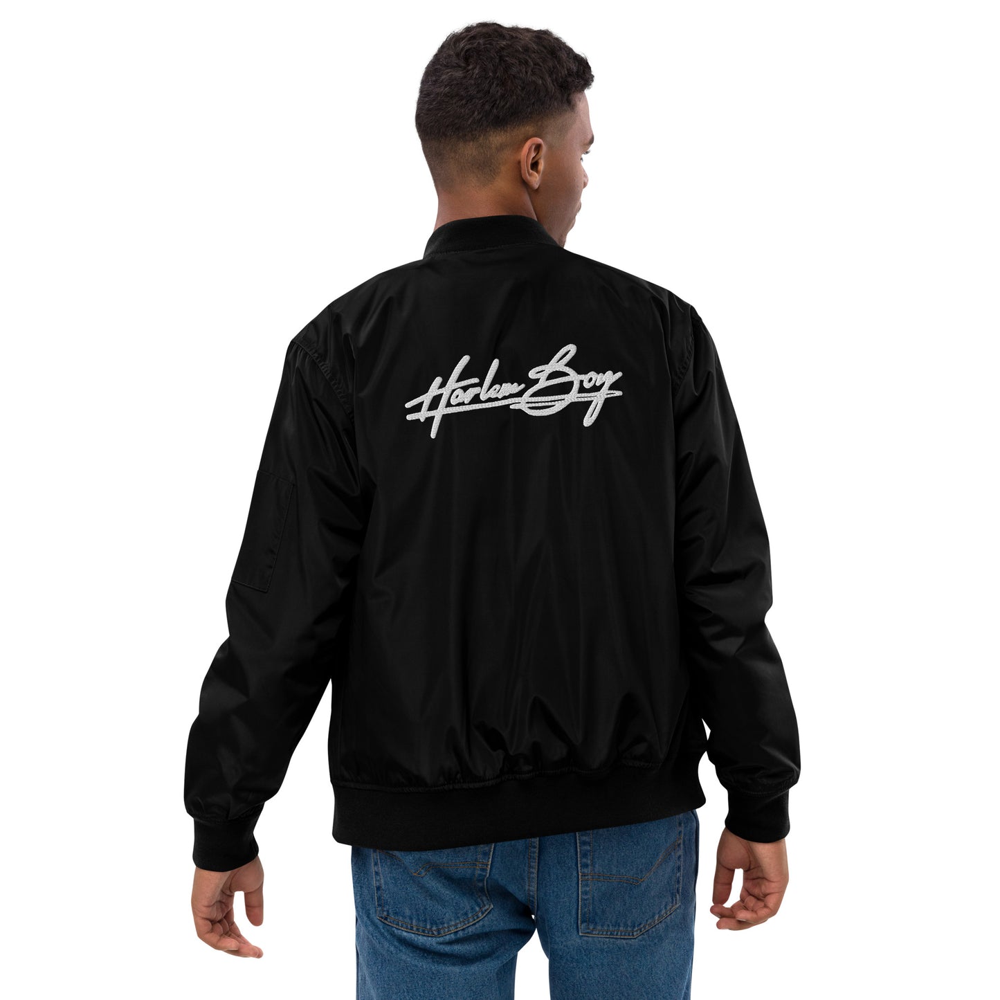 Harlem Boy Collection "Harlem Forever" Embroidered Bomber