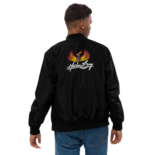 Harlem Boy Collection "Pheonix Logo" Embroidered Bomber